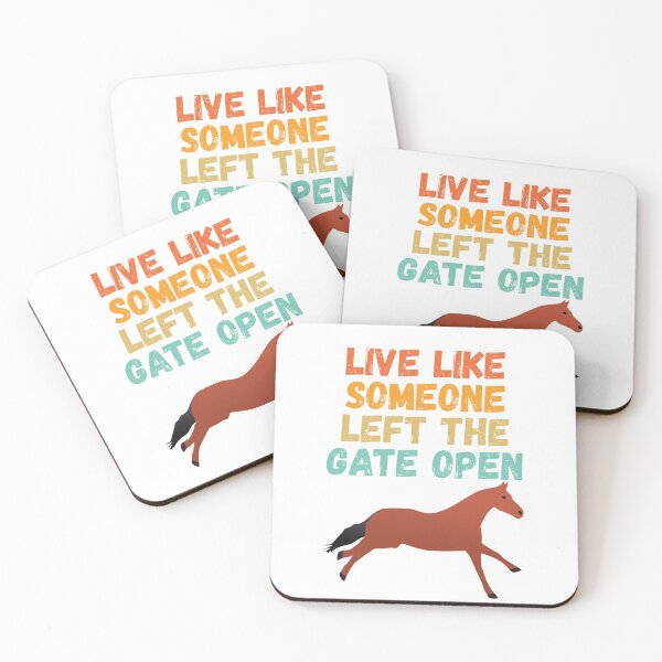 Item preview, live of like someone left the gate open designed and sold by Sinovius.