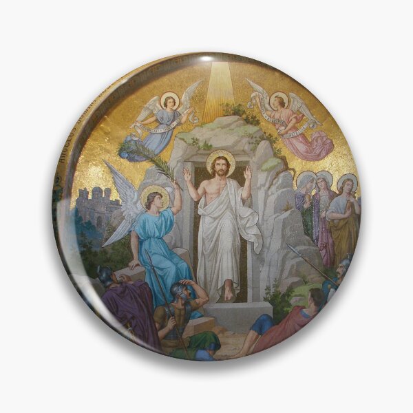 Item preview, Easter:  The Resurrection of Christ, Rosary Basilica, mosaic designed and sold by The Great  Art.