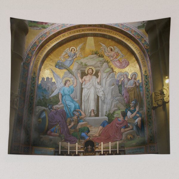 Item preview, Easter:  The Resurrection of Christ, Rosary Basilica, mosaic designed and sold by The Great  Art.