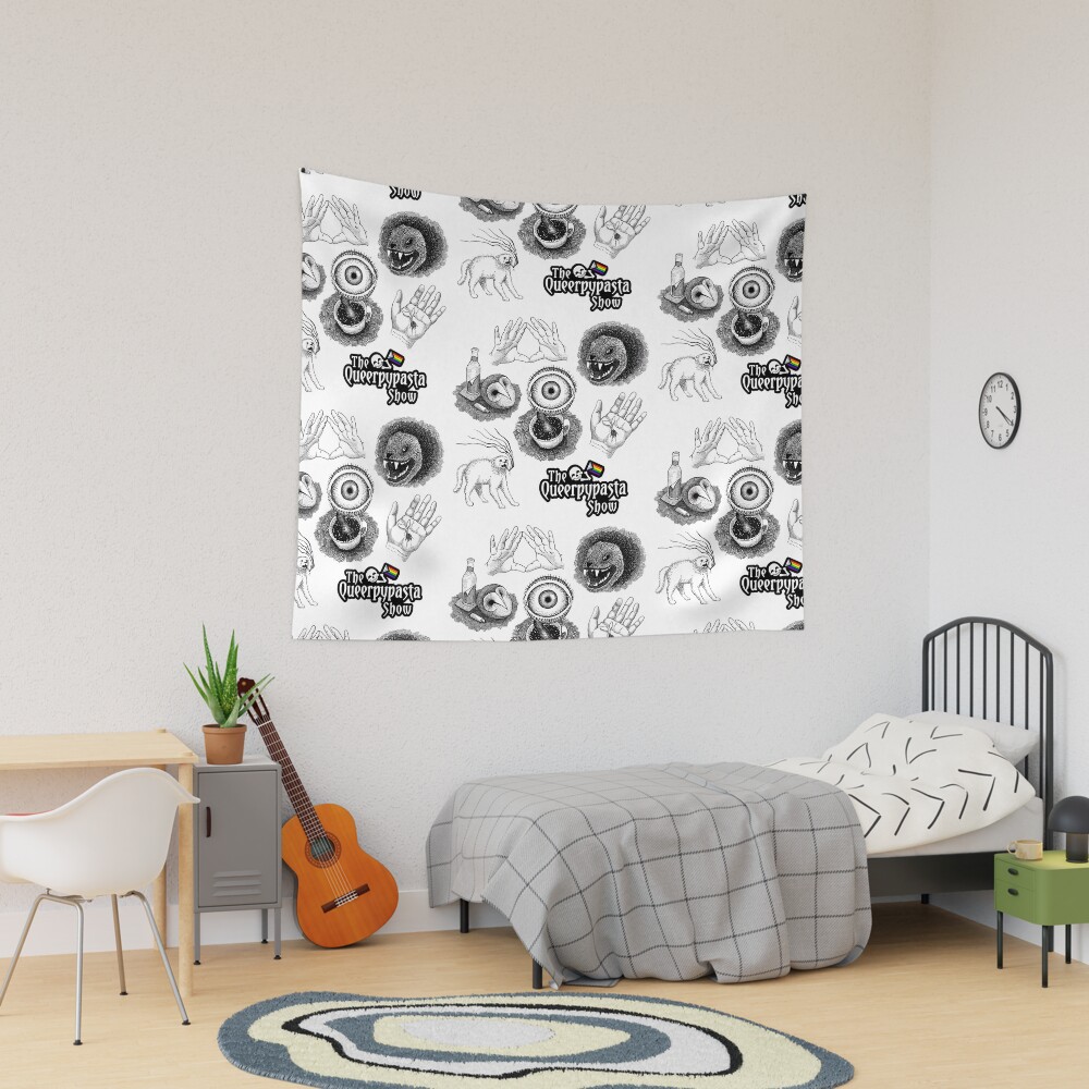 Item preview, Tapestry designed and sold by Queerpypasta.
