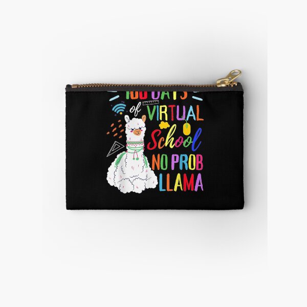 Item preview, 100 Days Of Virtual School No Prob Llama 100th Day Of School designed and sold by charissamo77.