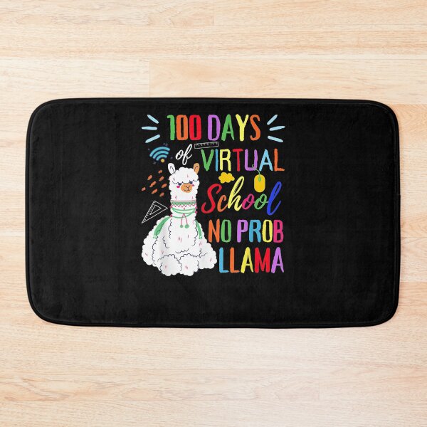 Item preview, 100 Days Of Virtual School No Prob Llama 100th Day Of School designed and sold by charissamo77.