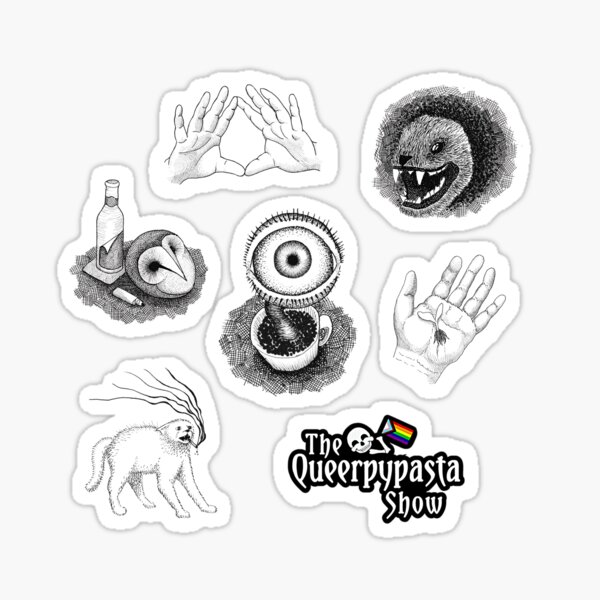 Something Weird Happened Today - The Queerpypasta Show Sticker