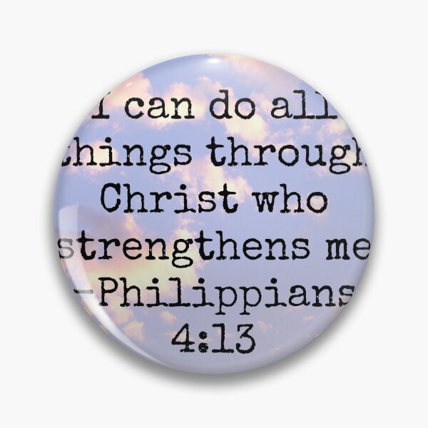 Item preview, Philippians 4:13 designed and sold by road-to-faith.