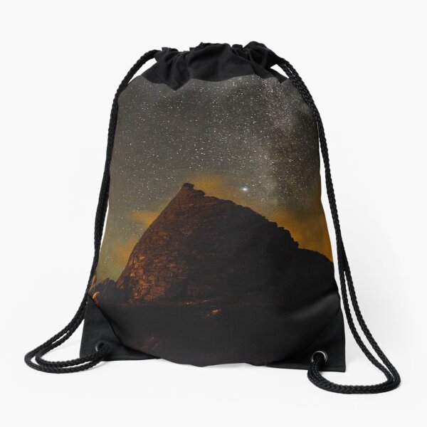 Doune Broch and Milky way Drawstring Bag