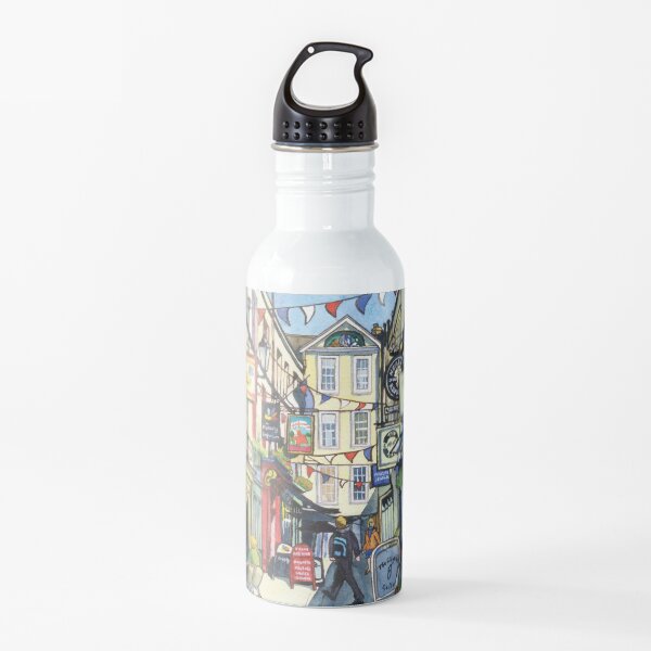 Bunting at Northumberland Place, Bath. Water Bottle
