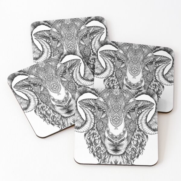Item preview, 'The Ram v2' artwork designed and sold by Claire Brandt.