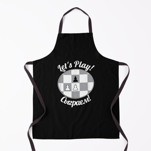 Item preview, Chess Opening Queens Gambit Let's Play English Russian designed and sold by charissamo77.