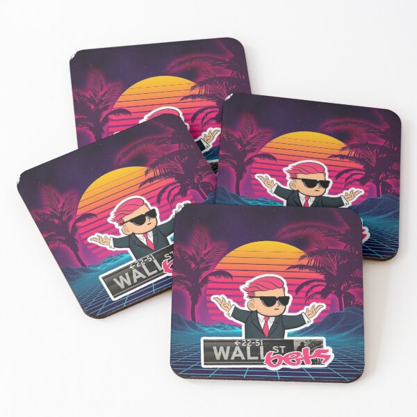 Artikelvorschau, WallStreetBets Vaporwave entworfen und verkauft von ThePPshop.