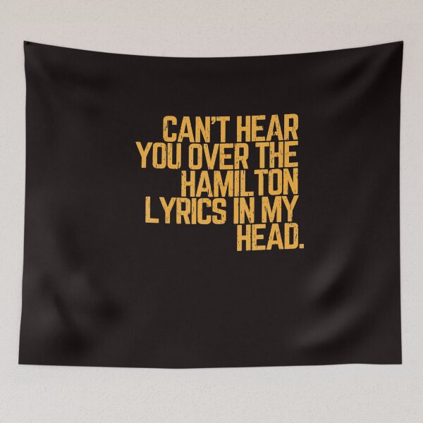 Aperçu de l'œuvre Vintage Historic Hamilton Quote T Shirt créée et vendue par Florianst.