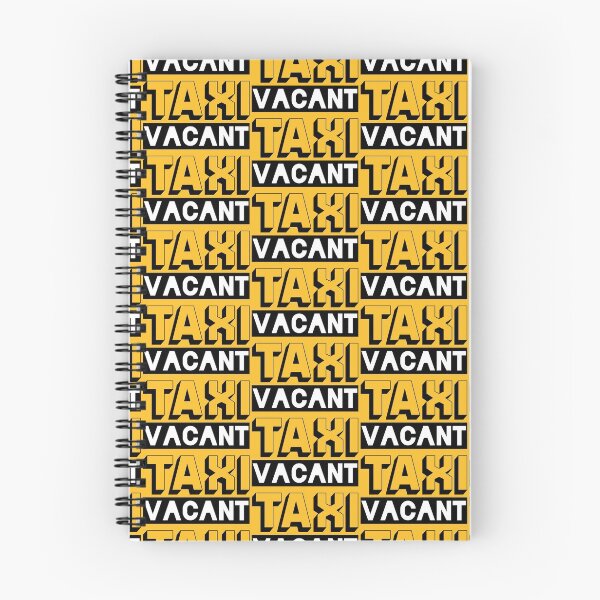 Item preview, Taxi Vacant designed and sold by Jokertags.