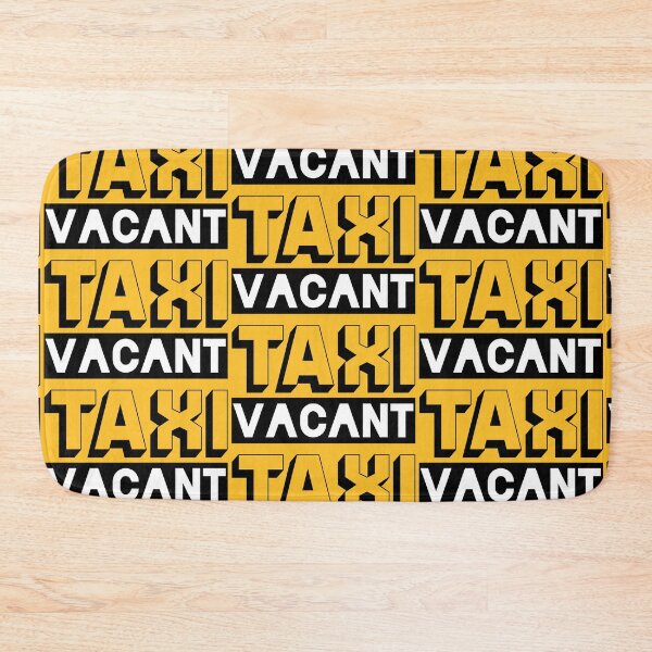 Item preview, Taxi Vacant designed and sold by Jokertags.