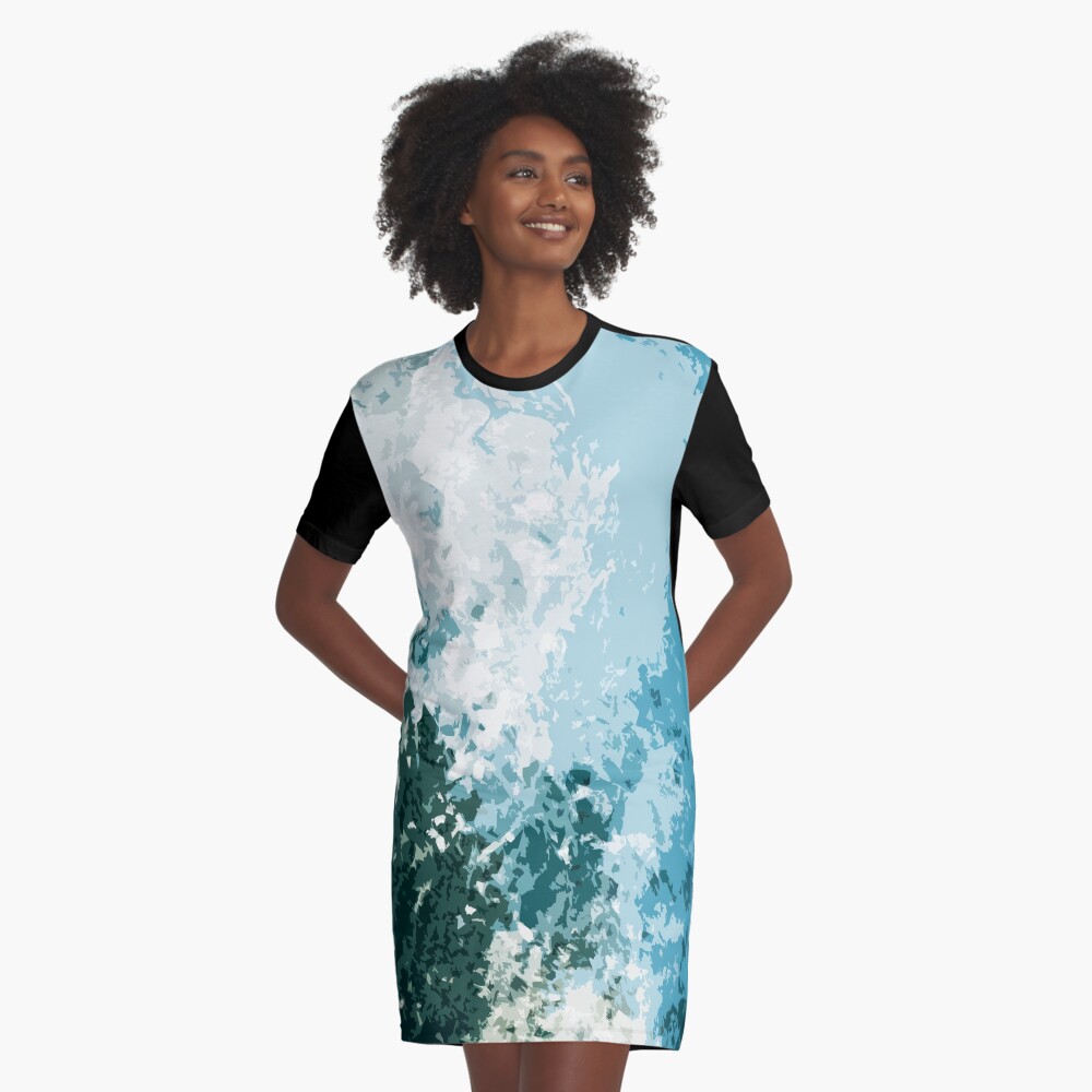 Item preview, Graphic T-Shirt Dress designed and sold by GeeeDeeeBeee.