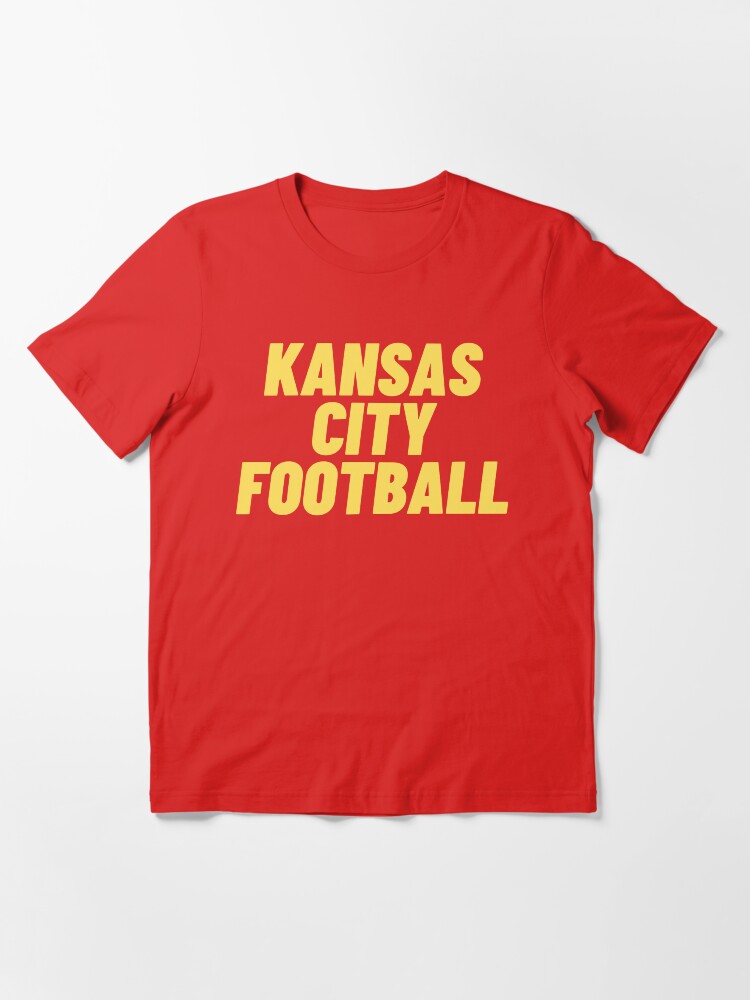"KANSAS CITY FOOTBALL" Tshirt for Sale by StuffAndDesign Redbubble