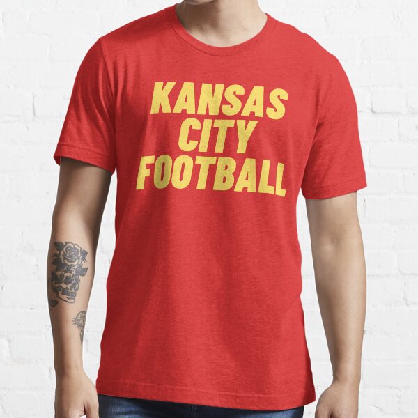 "KANSAS CITY FOOTBALL" Tshirt for Sale by StuffAndDesign Redbubble kansas tshirts kansas