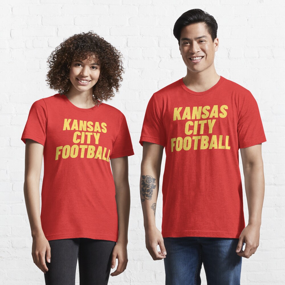 "KANSAS CITY FOOTBALL" Tshirt for Sale by StuffAndDesign Redbubble