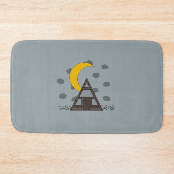 Item preview, cottage with moon designed and sold by tsiguidou.