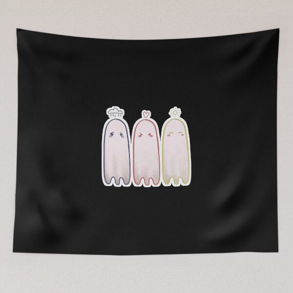 Aperçu de l'œuvre Ghost Emotion Happy Sad In love créée et vendue par Tabsartz.