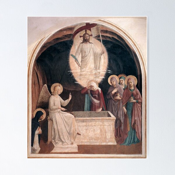 Artikel-Vorschau von Ostern: Frauen am leeren Grab, von Fra Angelico, designt und verkauft von The Great  Art.
