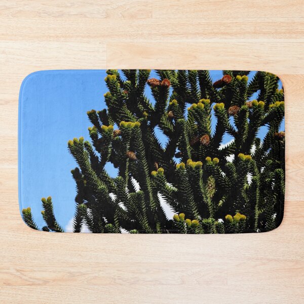 Item preview, Araucaria Araucana Tree on a clear blue sky designed and sold by Michaelerch.