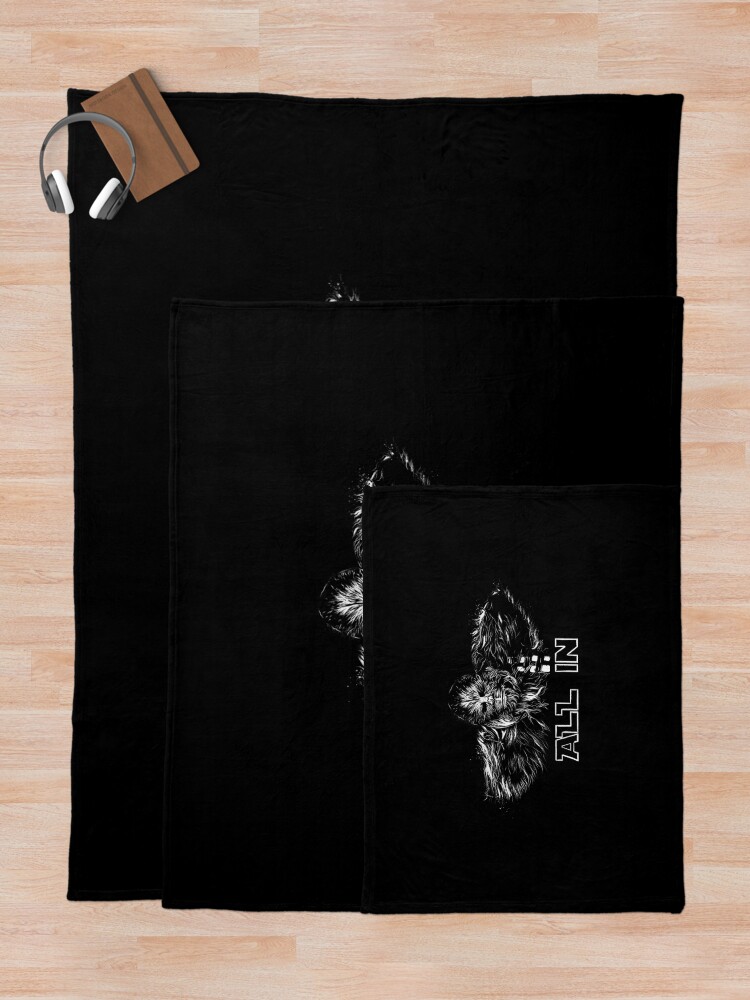 Alternate view of All In Throw Blanket