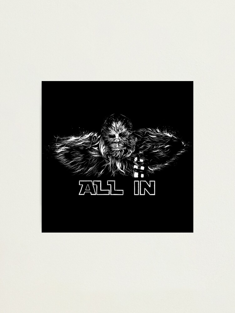 Alternate view of All In Photographic Print