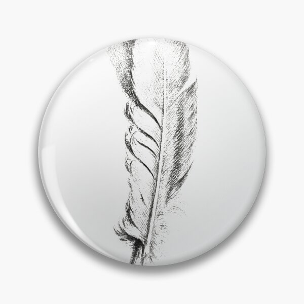 Item preview, Vintage Feather Illustration designed and sold by the-cold-dots.