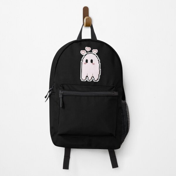 Item preview, cute pixel ghost with hearts designed and sold by Tabsartz.