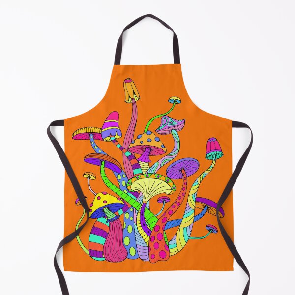 Item preview, Colorful Funky Hippy Mushrooms designed and sold by Alondra.