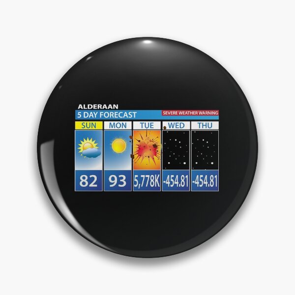 Item preview, Alderaan T-ShirtAlderaan 5 Day Forecast designed and sold by EganRtee.