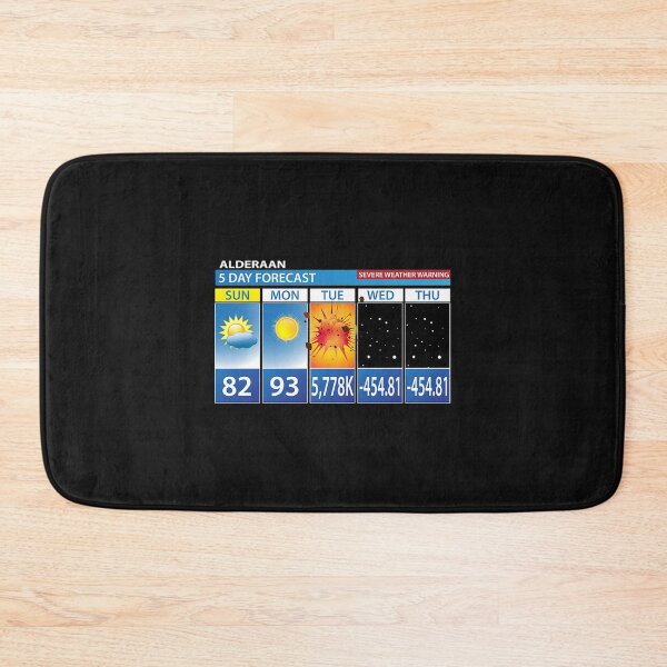 Item preview, Alderaan T-ShirtAlderaan 5 Day Forecast designed and sold by EganRtee.