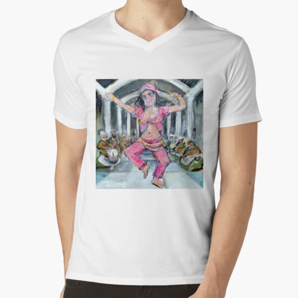 Belly Dancer V-Neck T-Shirt