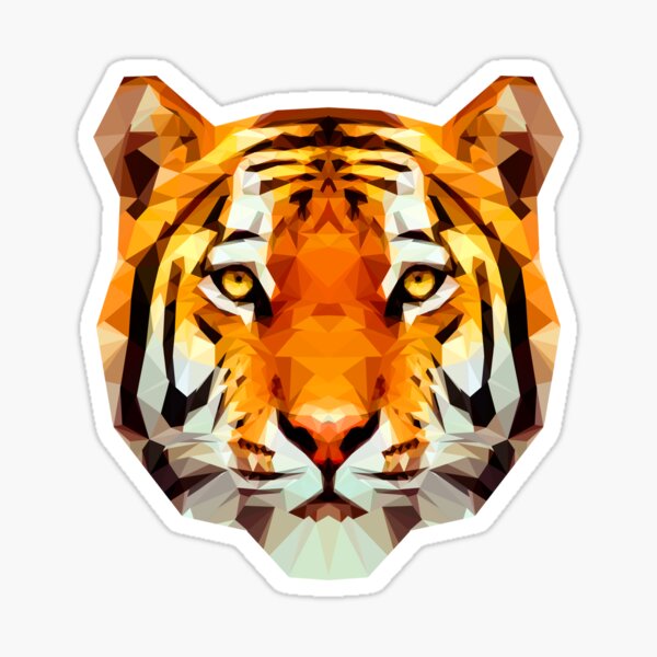 Eye of the Tiger Sticker
