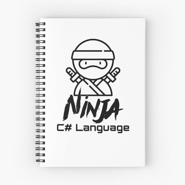 Item preview, C# Language Ninja (black) designed and sold by Stornu2Ruedas.