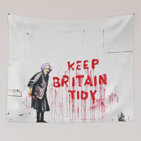 Item preview, Banksy Keep Britain Tidy designed and sold by WE-ARE-BANKSY.