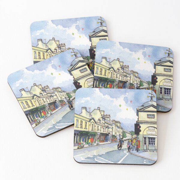 Item preview, Pulteney Bridge in Bath with balloons designed and sold by Laura-Fearn.