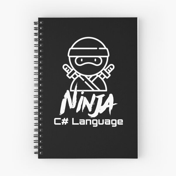 Item preview, C# Language Ninja (white) designed and sold by Stornu2Ruedas.