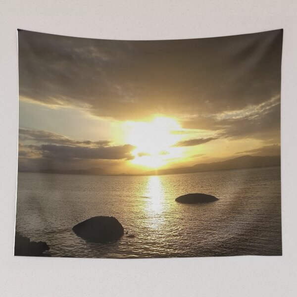 Item preview, Beautiful sunset by the sea. designed and sold by ByMoss.