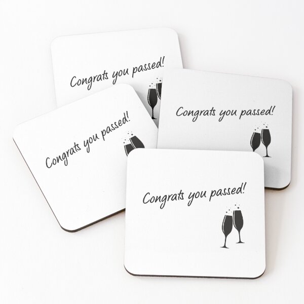 Item preview, Congrats you passed! designed and sold by Jack Cox.