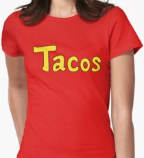 Tacos! Women's Fitted T-Shirt