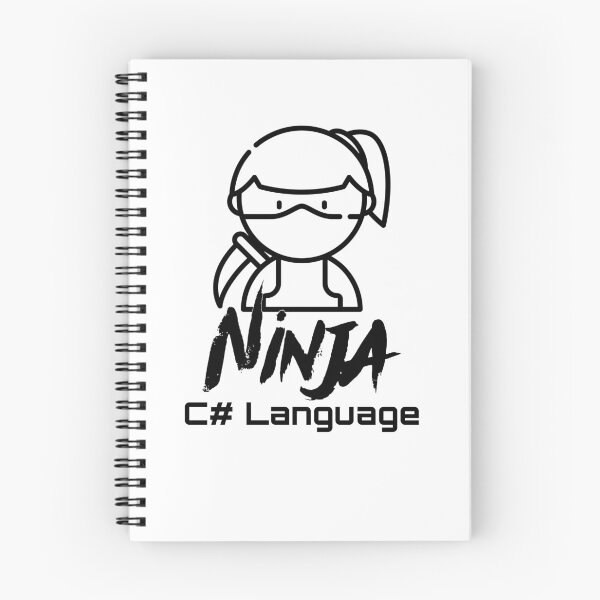 Item preview, C# Language Ninja (black) designed and sold by Stornu2Ruedas.