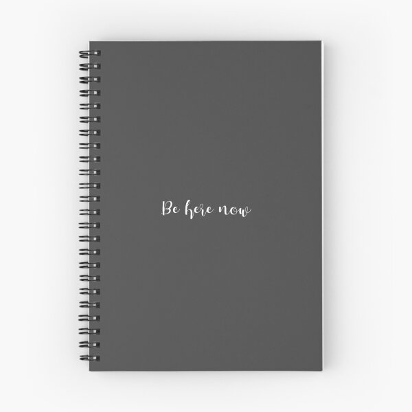 Item preview, Be Here Now inspirational three word quote designed and sold by flexycreatives.
