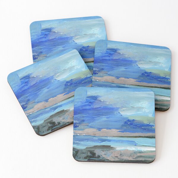 Item preview, Water's Edge Series No.15, Canadian Landscape Painting, Lake Ontario designed and sold by icecoolmountain.