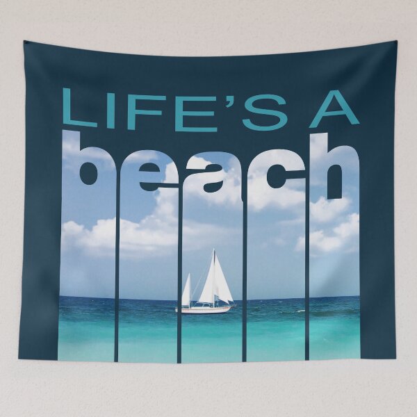 Item preview, Life's a Beach , Summer designed and sold by lmcvinco.