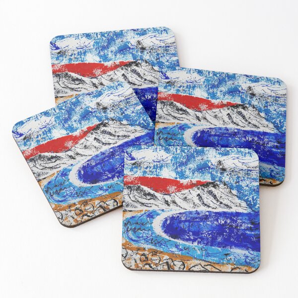 Item preview, Monoprint of a seascape designed and sold by Ivorsart.