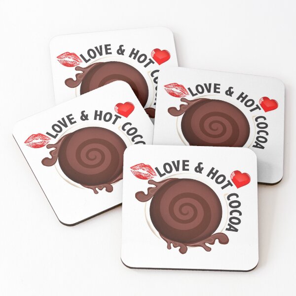 Item preview, ALL I NEED IS LOVE AND HOT COCOA designed and sold by GOTOCREATE.