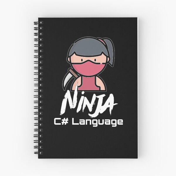 Item preview, C# Language Ninja (color white) designed and sold by Stornu2Ruedas.