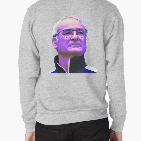Claudio Ranieri Leicester City Manager Blue Pullover Sweatshirt