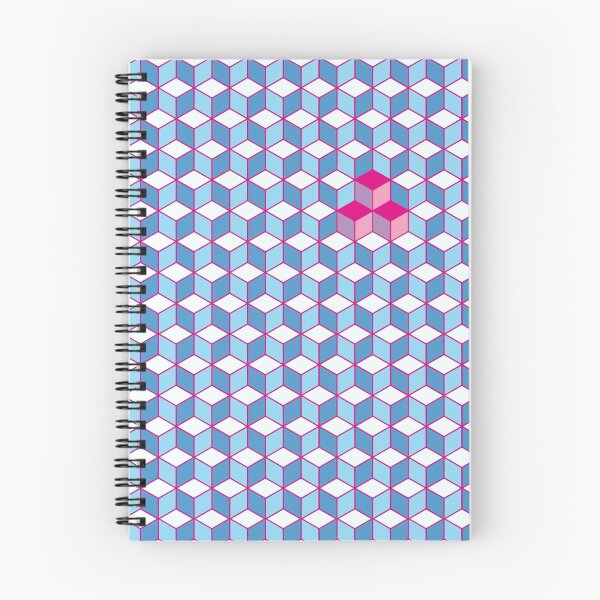 Item preview, Blue & Pink Tiling Cubes designed and sold by funmaths.