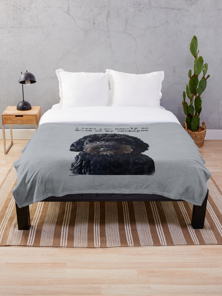 Cockapoo blanket hot sale